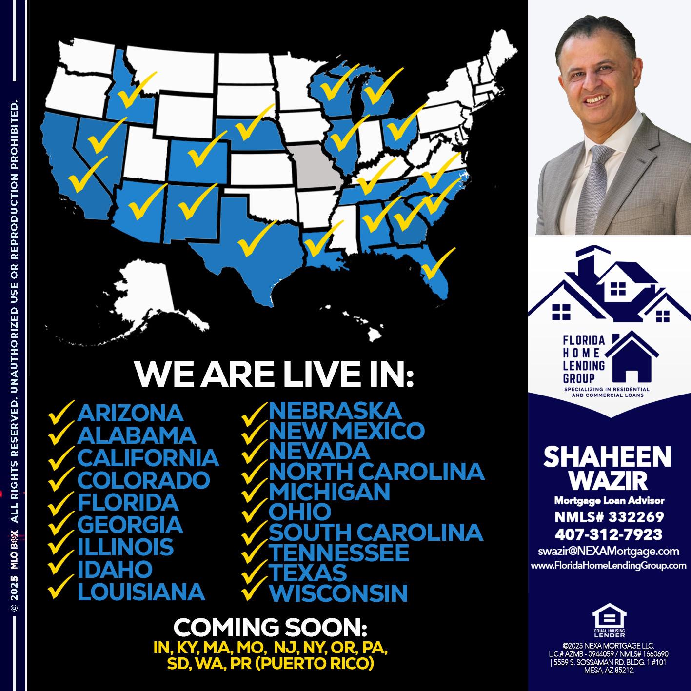 New Mexico live - Shaheen Wazir -Mortgage Loan Advisor