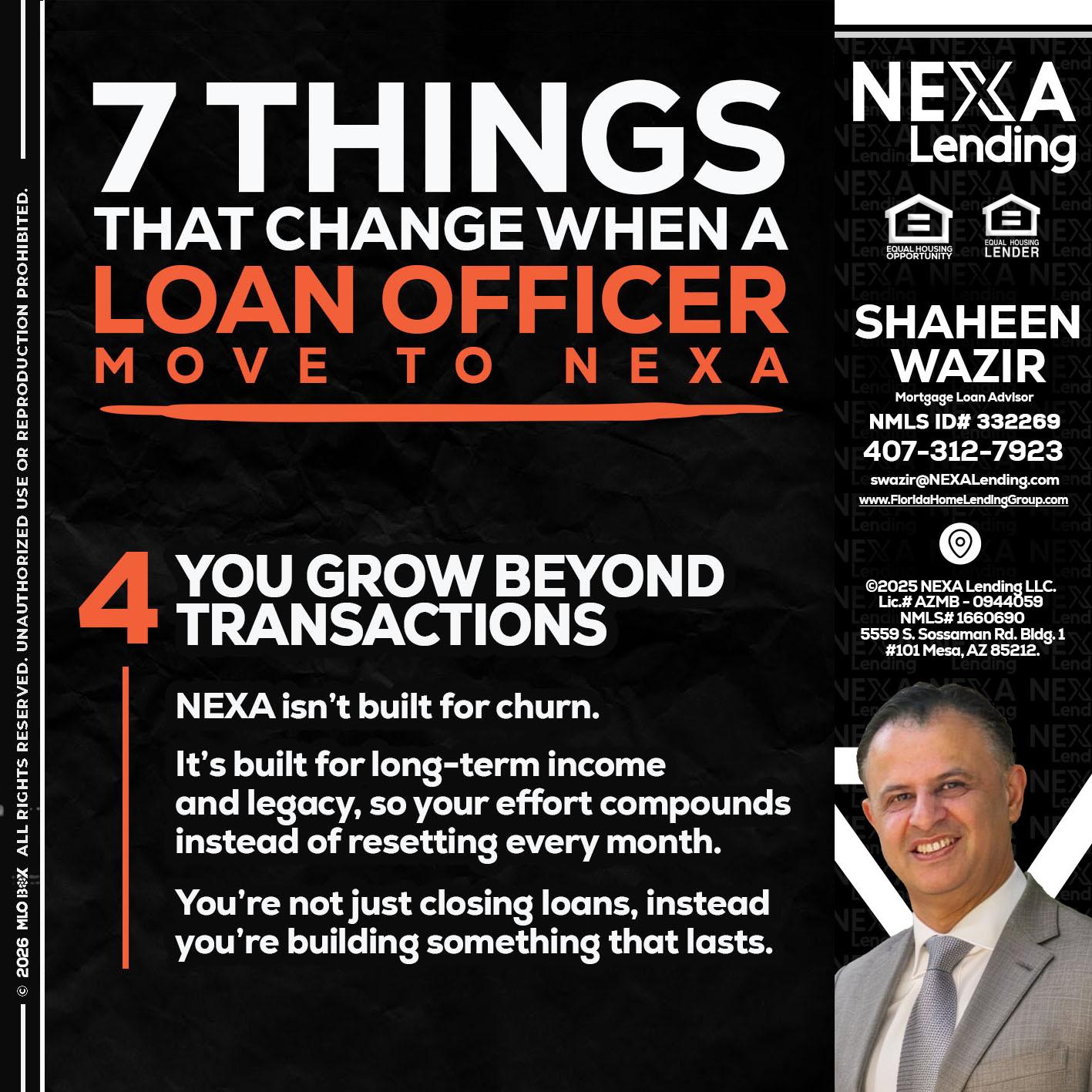 7 THINGS (4) - Shaheen Wazir -Mortgage Loan Advisor